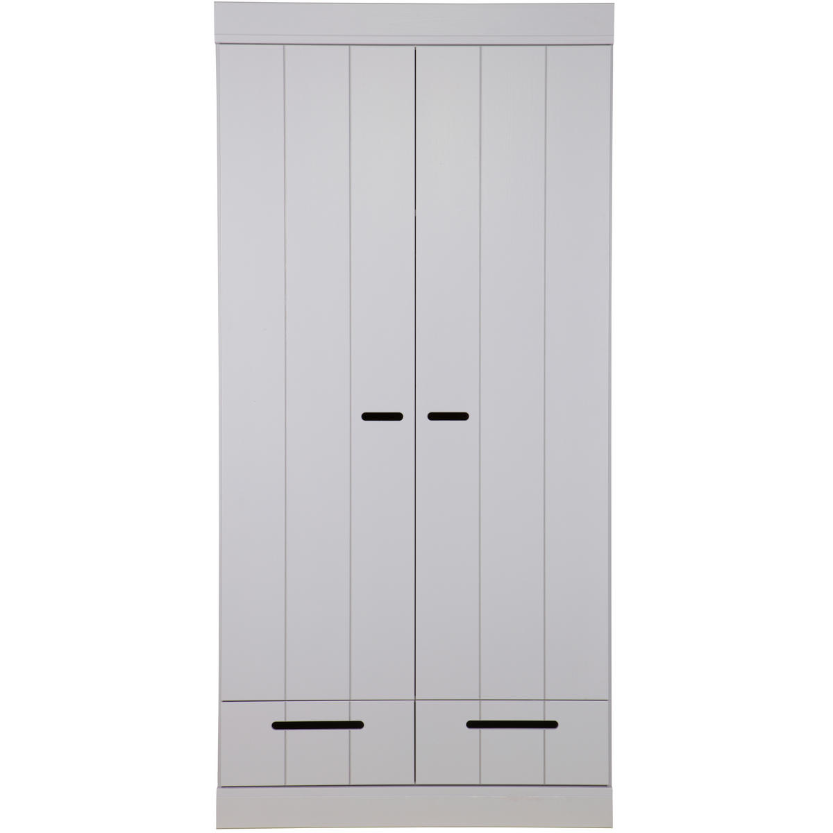 DREHTÜRENSCHRANK  in Grau  - Grau, Design, Holz (94/195/53cm) - Livetastic
