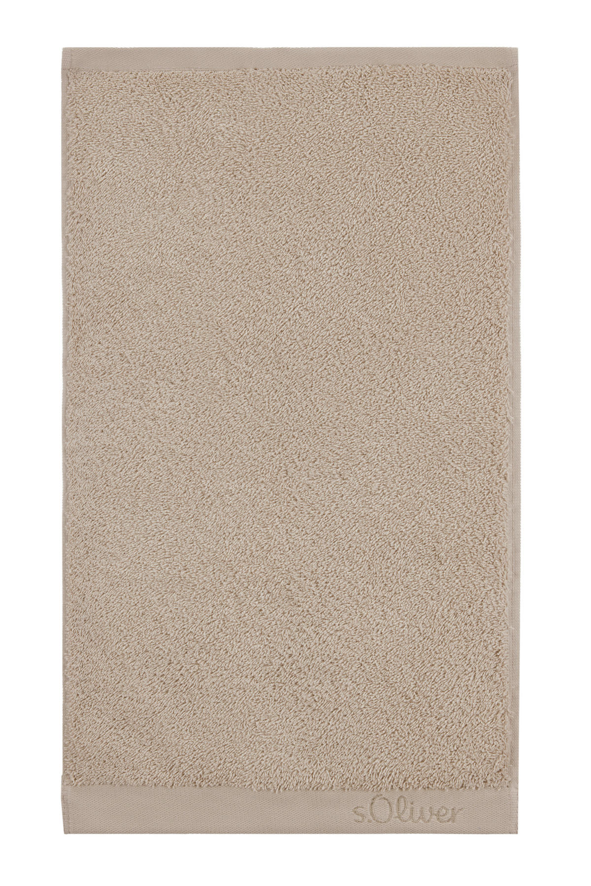 GÄSTETUCH 30/50 cm s.Oliver Beige 2-teilig  - Beige, Trend, Textil (30/50cm) - S. Oliver