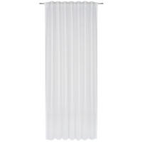 FERTIGVORHANG transparent  - Weiß, Basics, Textil (140/245cm) - Esposa