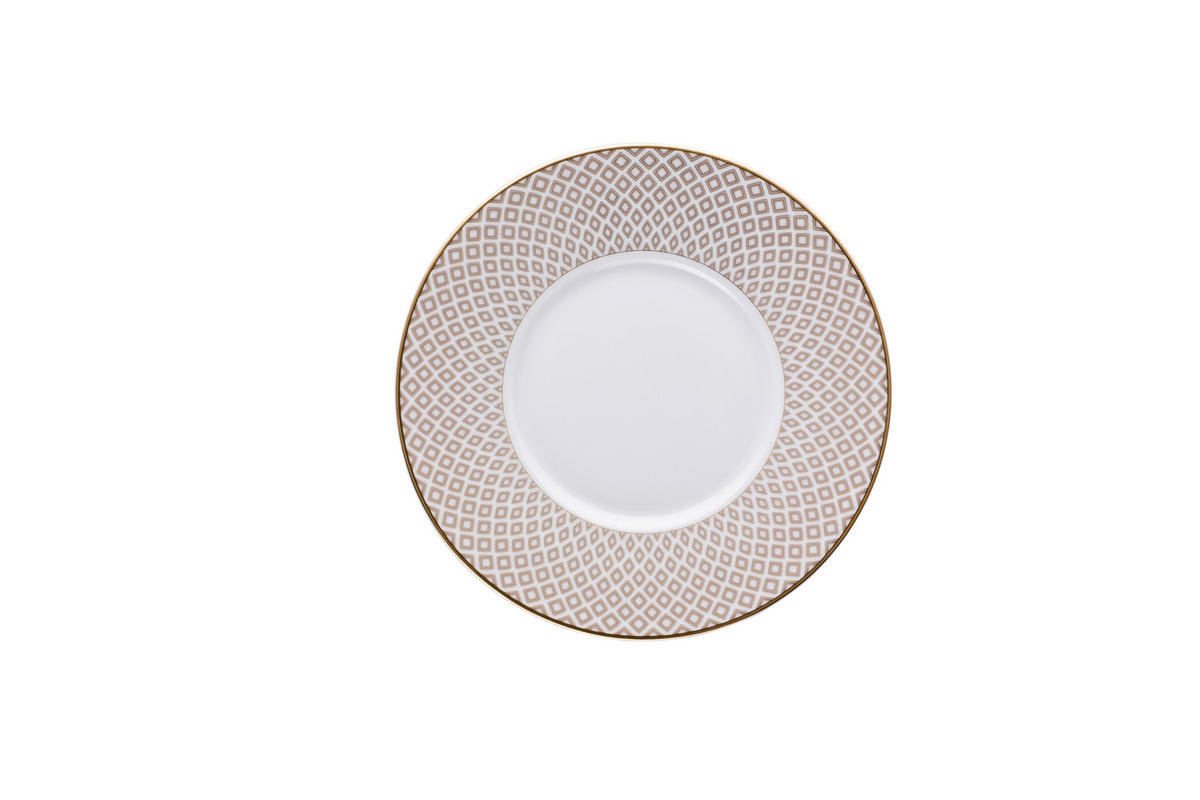 TANJURIĆ ZA ŠALICU    Francis Carreau Beige  - bež, Basics, keramika (16/2cm) - Rosenthal