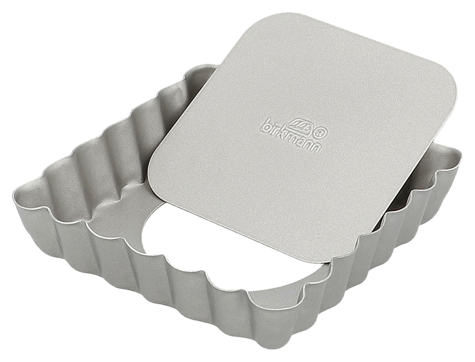 BAKFORM - grå, Basics, metall (10/2/10cm) - Birkmann