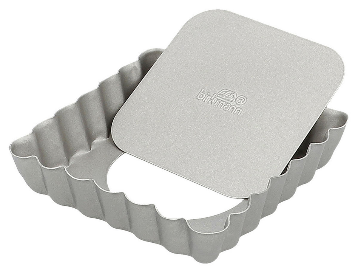 BAKFORM - grå, Basics, metall (10/2/10cm) - Birkmann