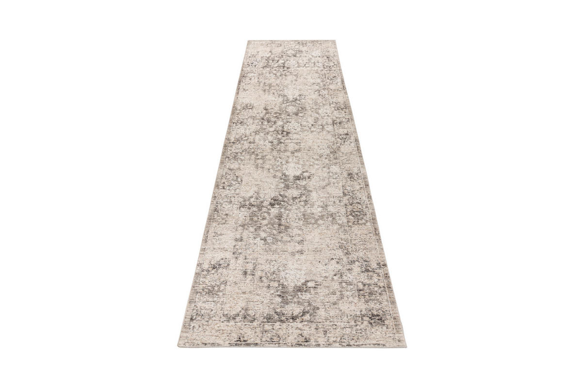 LÄUFER 80/300 cm My Bella Grau  - Grau, Design, Textil (80/300cm) - Obsession