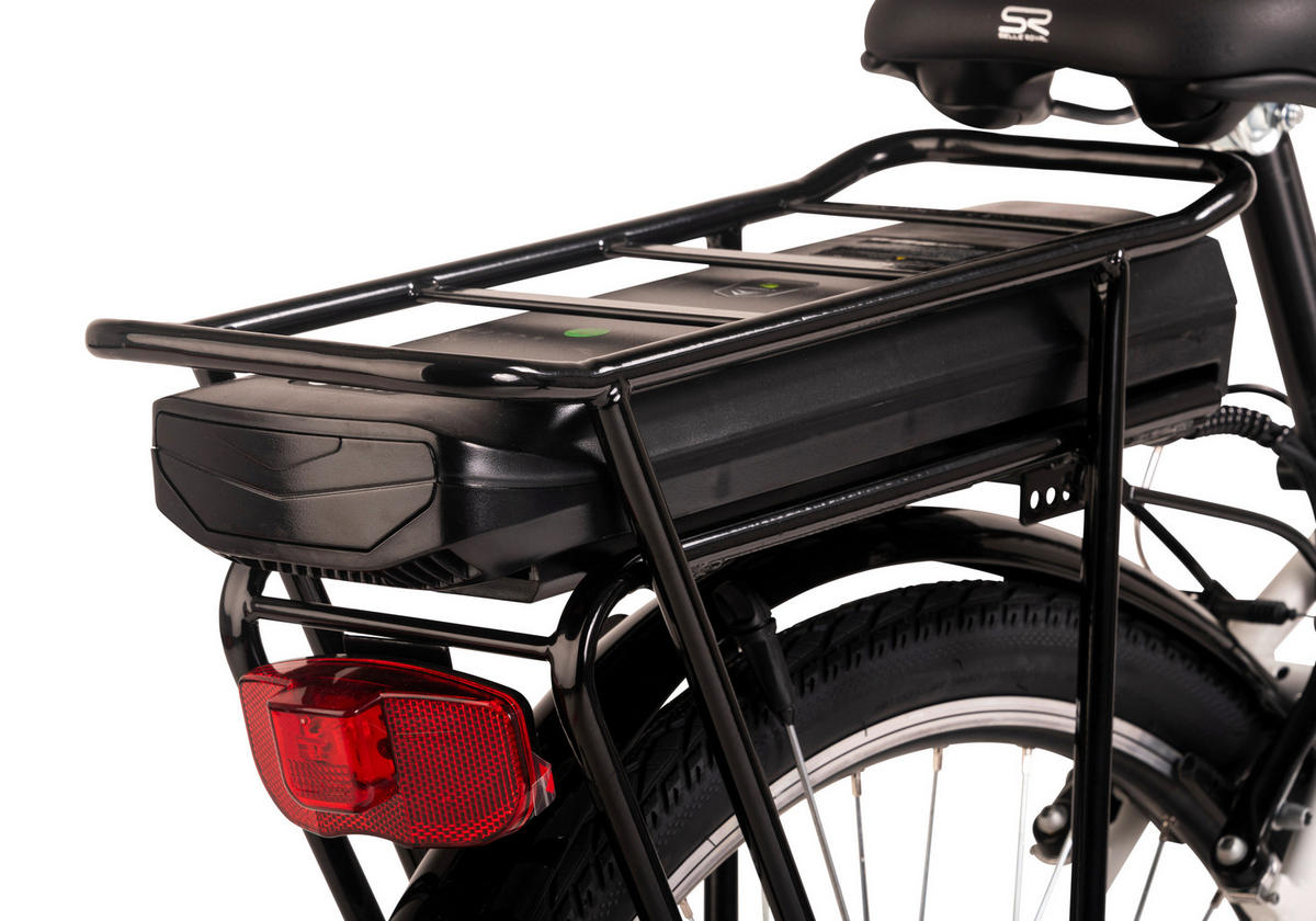 ELEKTROFAHRRAD - Weiß, Basics, Metall (21/116/188cm) - Atrigo