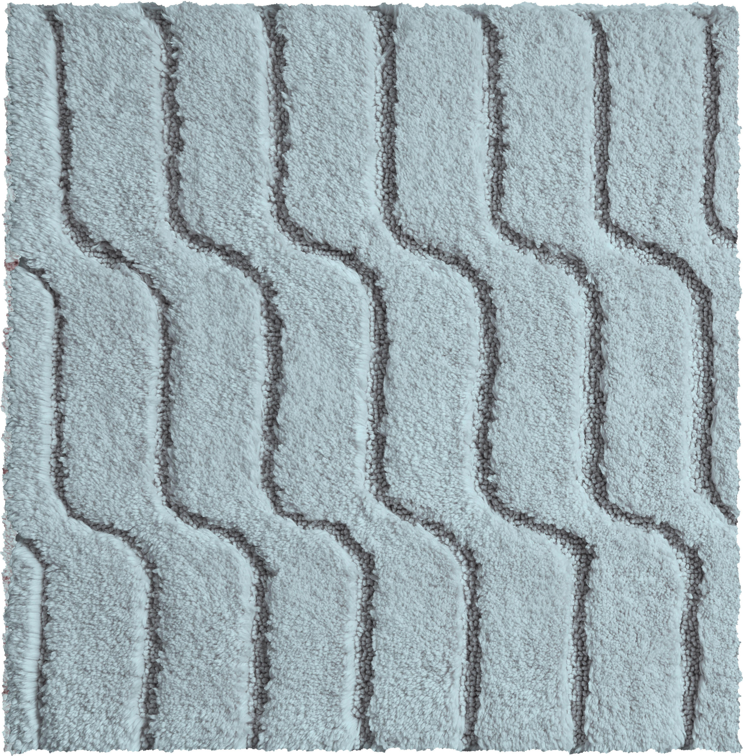 BIDET-VORLEGER  60/60 cm  Salbeigrün   - Salbeigrün, Basics, Kunststoff/Textil (60/60cm) - Grund