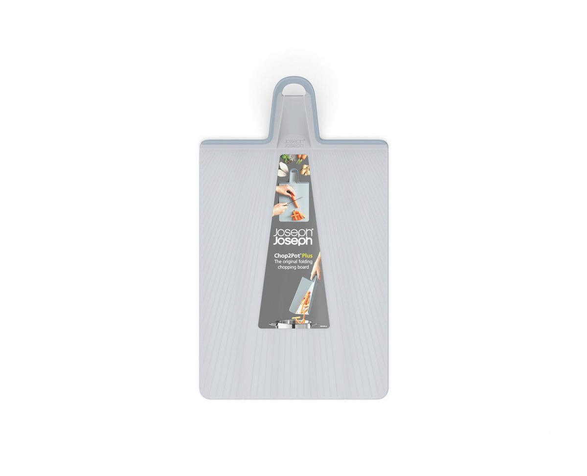 DASKA ZA SEČENJE  plastika  - siva, Osnovno, plastika (45/26,3/7cm) - Joseph Joseph