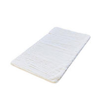 FÜRDŐSZOBASZŐNYEG   fehér   - fehér, Basics, textil (120/2/70cm)