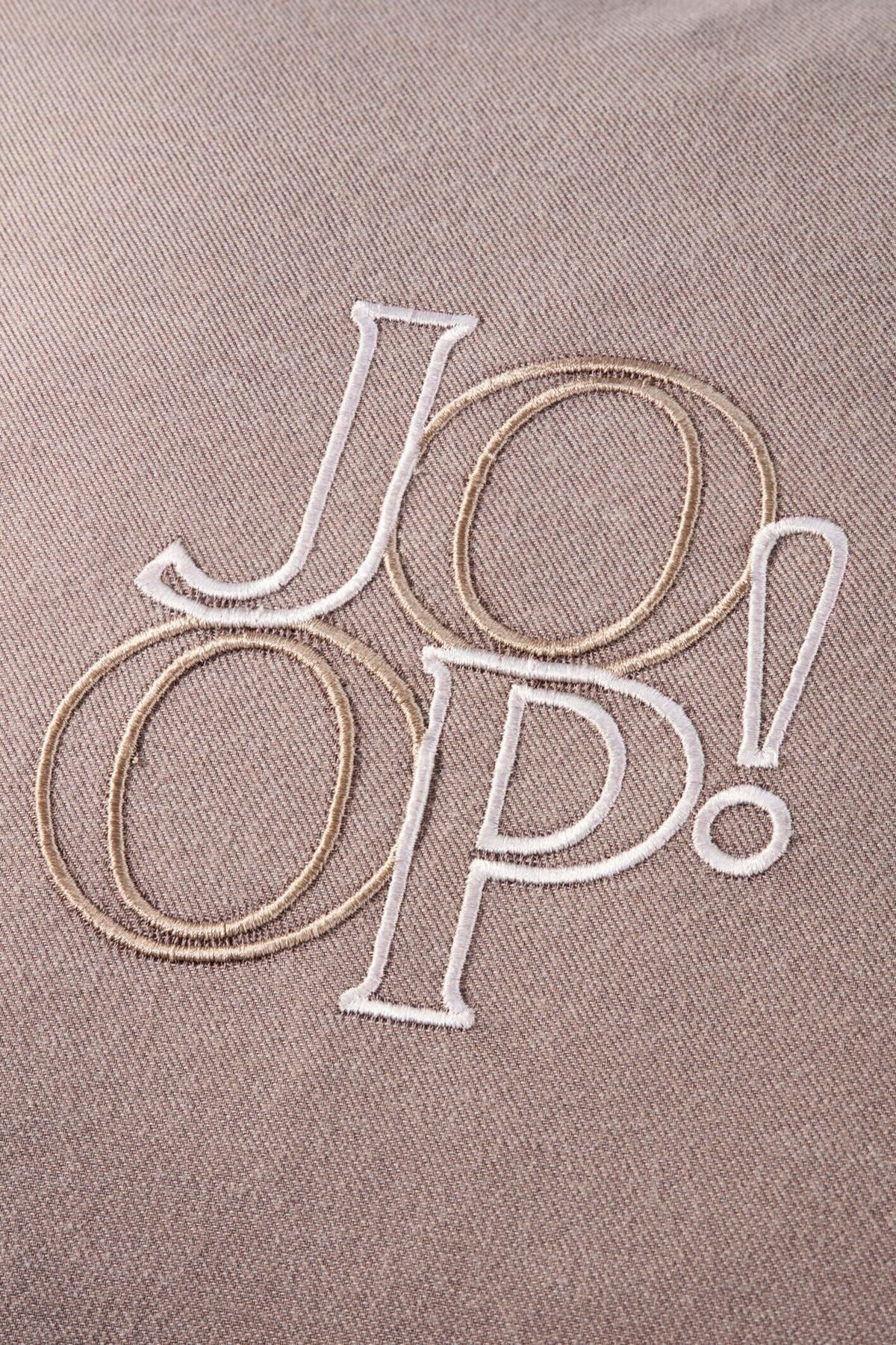 ZIERKISSEN Soft Label 35/35 cm  - Braun, Design, Textil (35/35cm) - Joop!