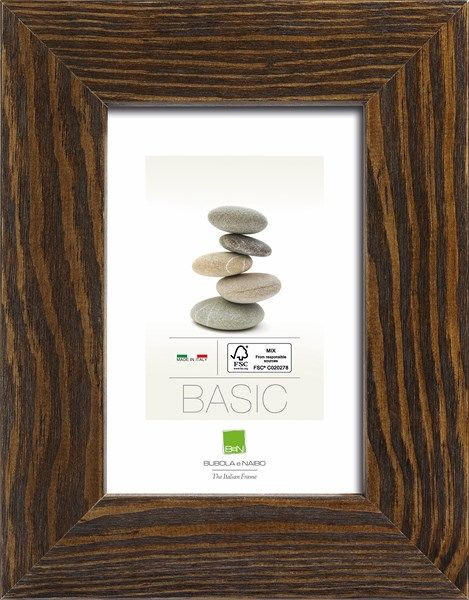 BILDERRAHMEN 45,4/55,4 cm  - Dunkelbraun, Basics, Glas/Holz (45,4/55,4cm)