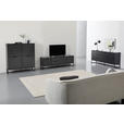 SIDEBOARD  in 180/79/40 cm  - Anthrazit/Schwarz, Design, Holzwerkstoff/Metall (180/79/40cm) - Novel