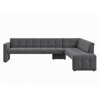 KLUPA KUTNA  antracit  drvo, tekstil, drvni materijal      - crna/antracit, Moderno, drvni materijal/drvo (265/197cm) - Livetastic