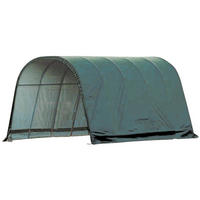 ZELTGARAGE  - Dunkelgrün, KONVENTIONELL, Kunststoff/Metall (610/400/300cm) - B&B Italia