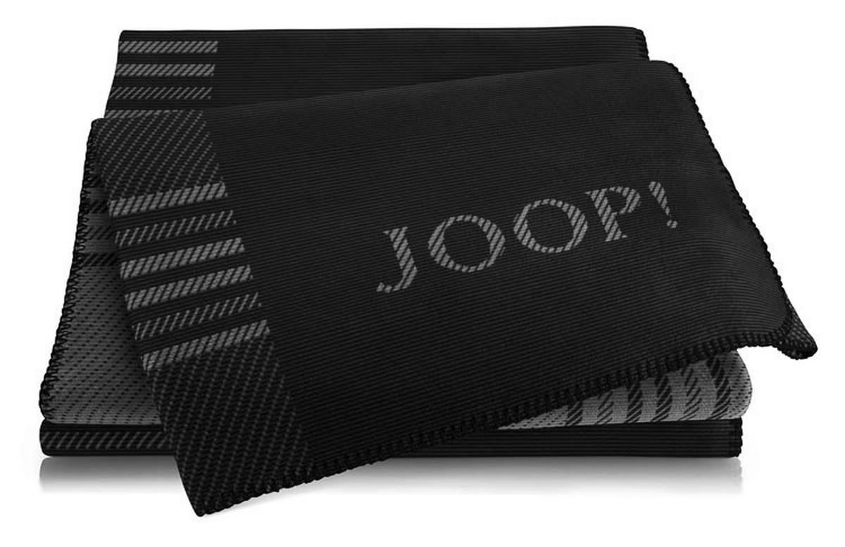 WOHNDECKE FRAMES 150/200 cm  - Hellgrau/Schwarz, Basics, Textil (150/200cm) - Joop!
