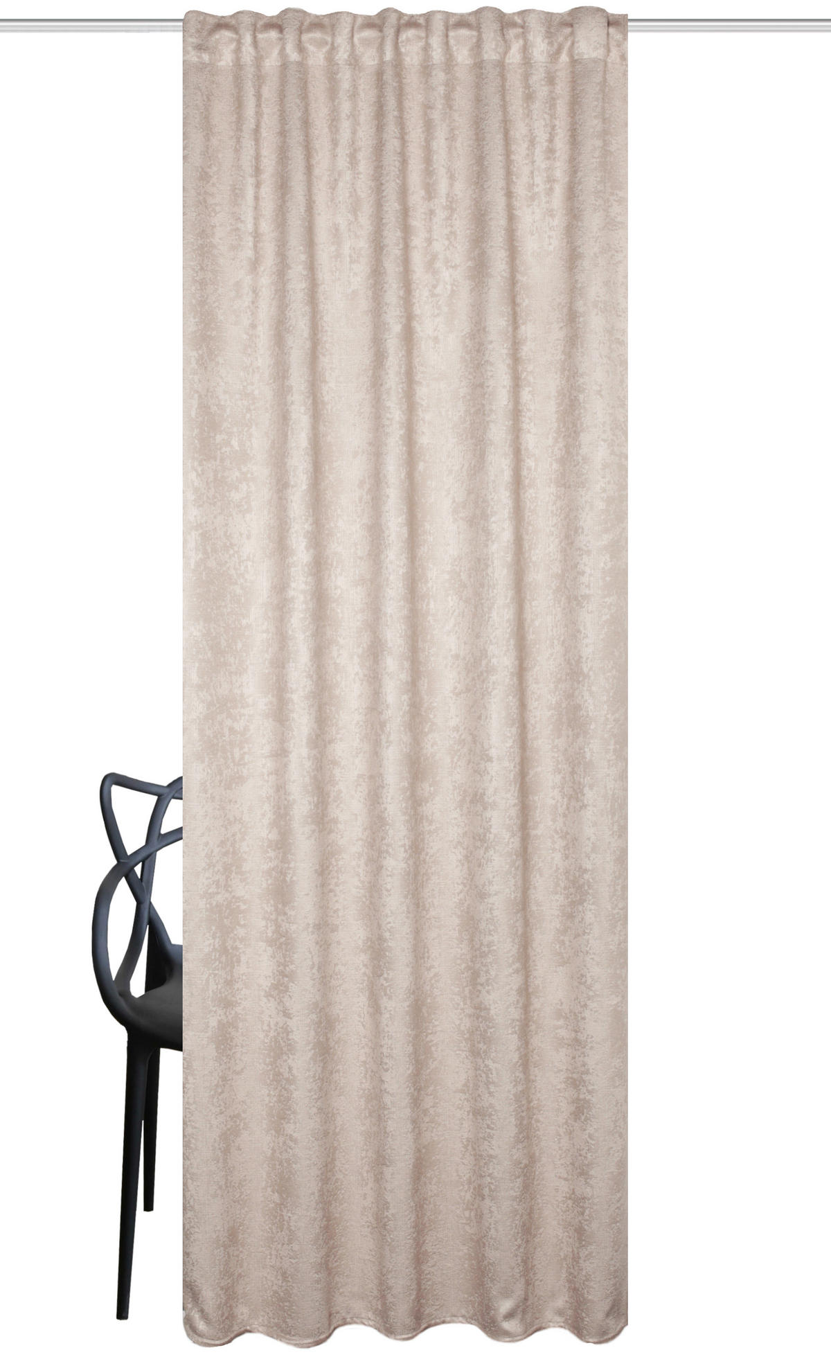 FERTIGVORHANG  Verdunkelung   135/245 cm  - Taupe, Basics, Textil (135/245cm)