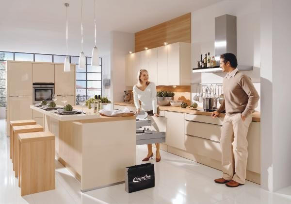 KUCHYŇA NA MIERU DK704 - Design, kompozitné drevo - Dieter Knoll