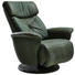 RELAXSESSEL Echtleder Relaxfunktion - Dunkelgrün, Design, Leder (82/107/88cm) - Himolla