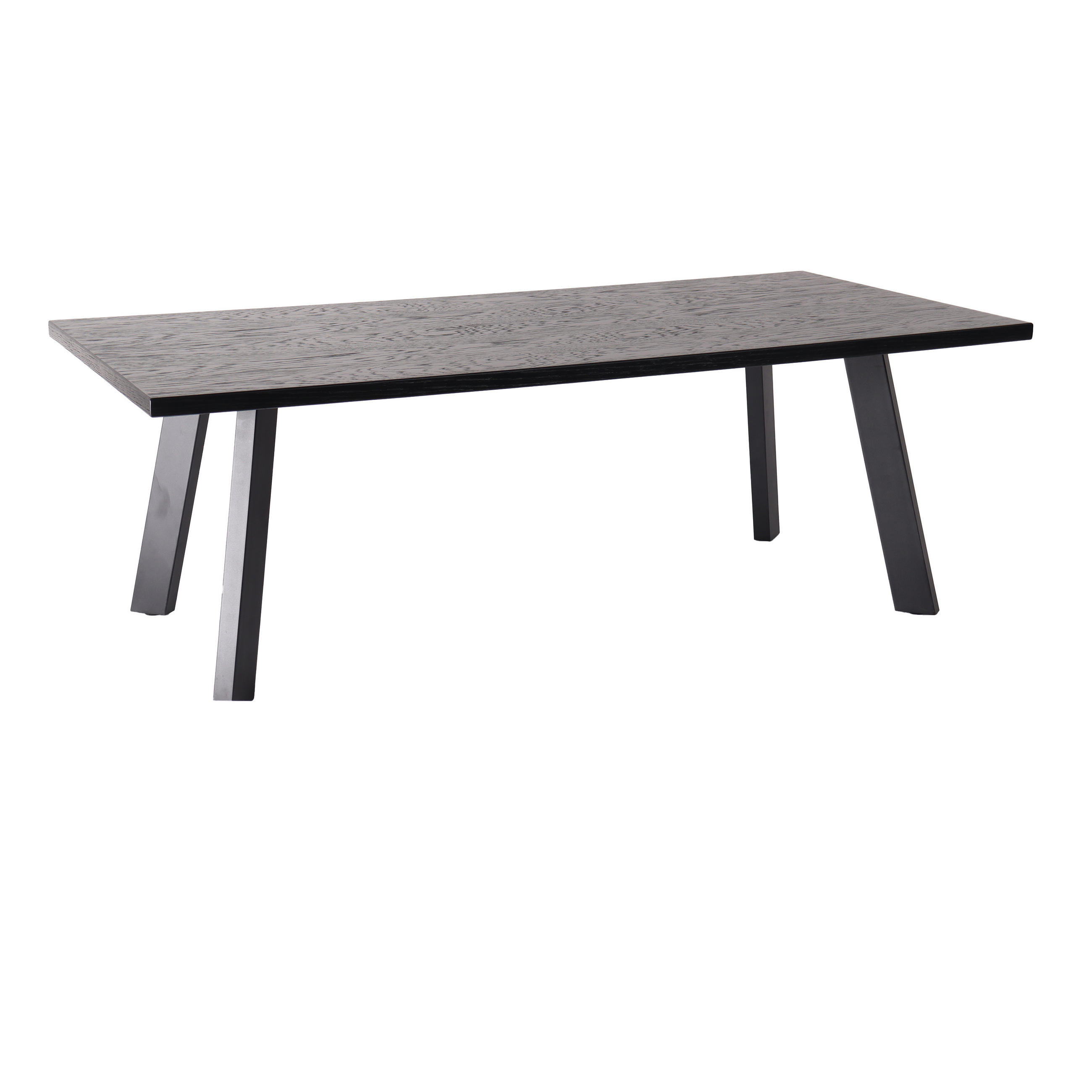 SOFFBORD i trä 130/65/45 cm  - svart, Modern, metall/trä (130/65/45cm) - Niels Andersson
