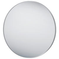 NÁSTĚNNÉ ZRCADLO 80/80/2,8 cm  - barvy stříbra, Moderní, kov/sklo (80/80/2,8cm) - Lomoco