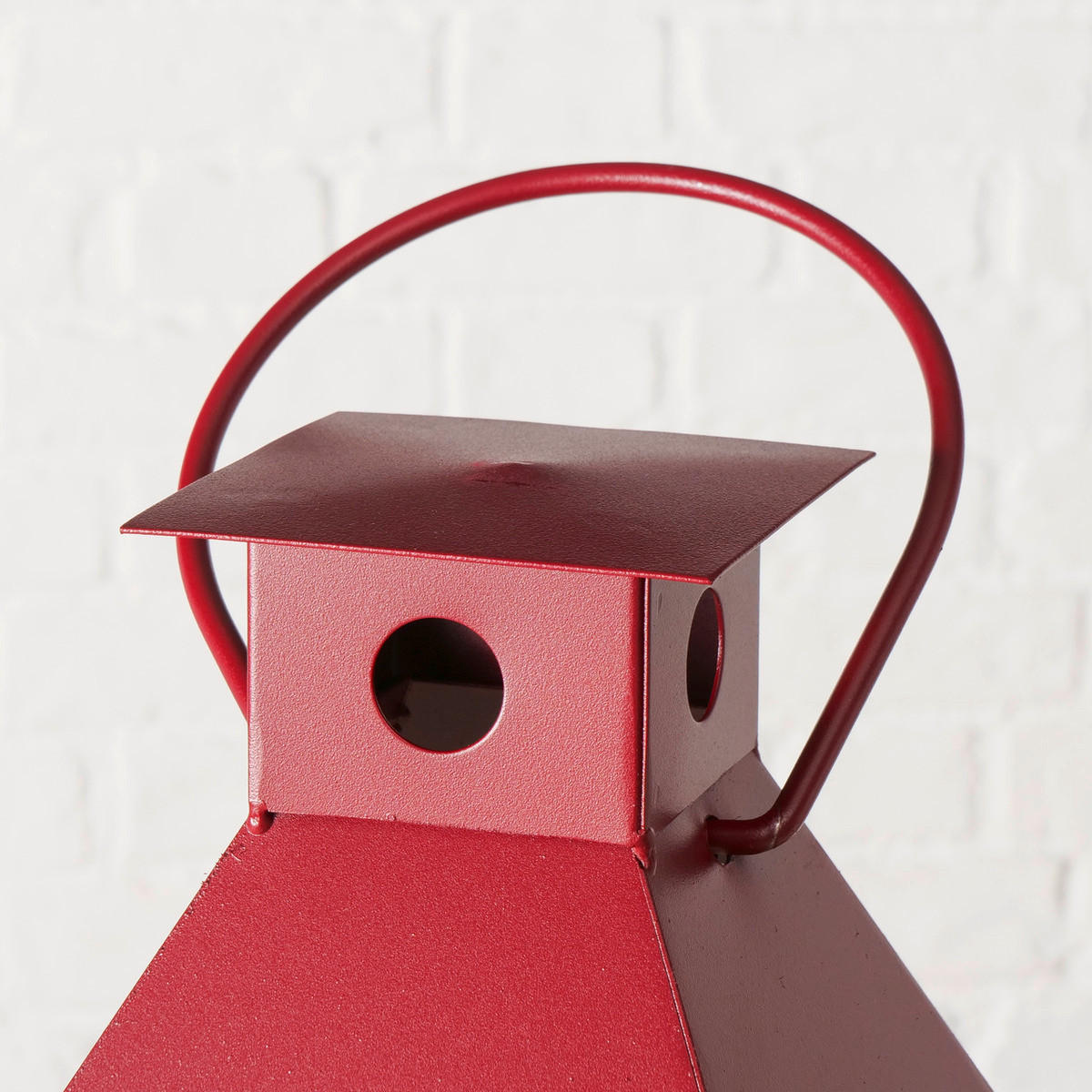 LAMPÁŠ kov - tmavočervená, Basics, kov (28/28/70cm)