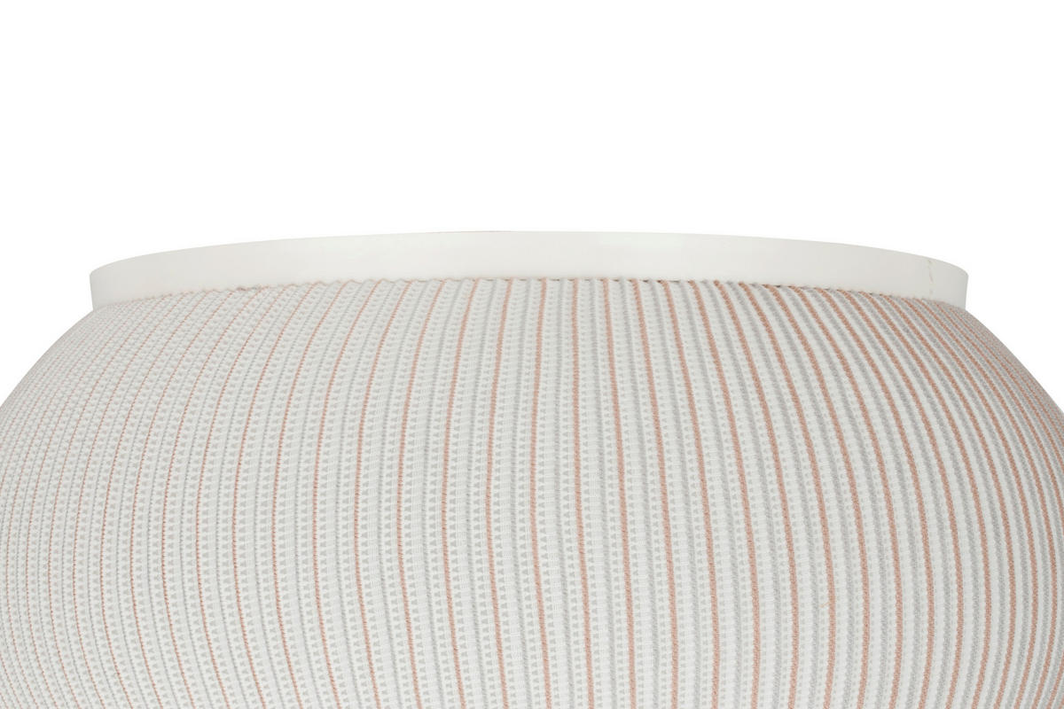 DECKENLEUCHTE 45/30 cm  - Weiß, Trend, Kunststoff/Textil (45/30cm) - Collett's Monde