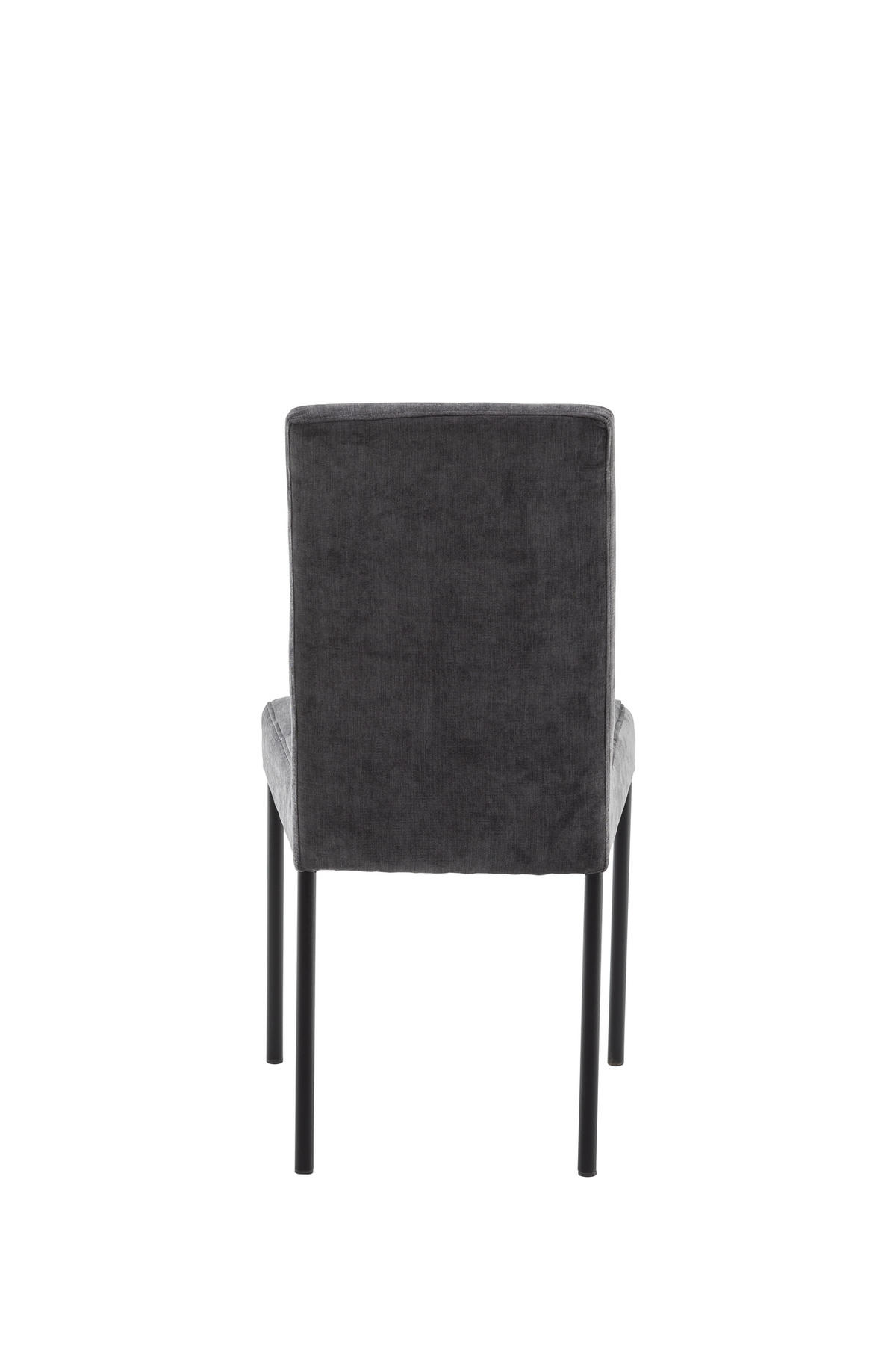 STOLICA  tamno siva  metal, tekstil      - tamno siva/crna, Moderno, metal/tekstil (46/91/61cm)