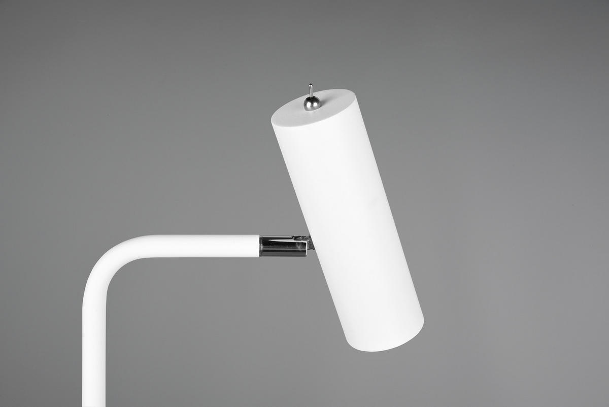 STEHLEUCHTE 23/151 cm    - Weiß, Basics, Metall (23/151cm) - Trio Leuchten