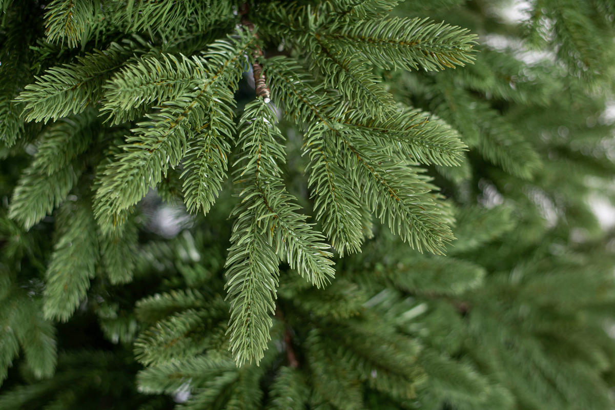 WEIHNACHTSBAUM 210 cm  - Grün, Basics, Kunststoff/Metall (122/210cm)