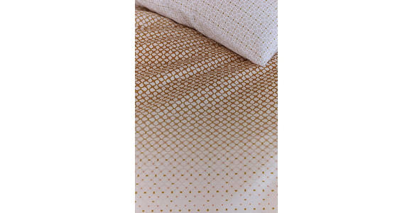 BETTWÄSCHE Nadea Satin 160/210 cm  - Sandfarben, Basics, Textil (160/210cm) - Novel