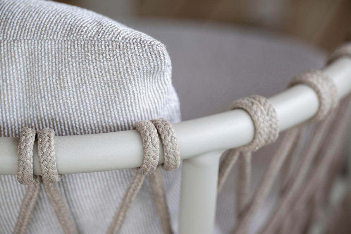 GARTENSESSEL Aluminium Greige  - Greige, Natur, Textil/Metall (69/79/62cm) - Stern