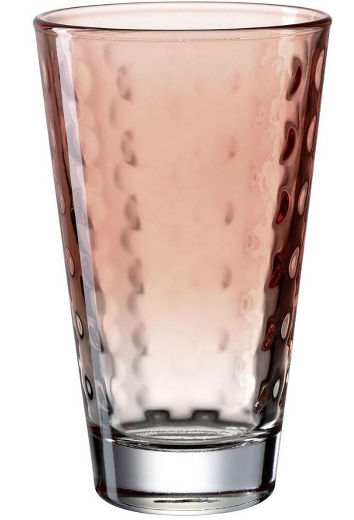 ČAŠA  300 ml  - koral, Osnovno, staklo (300ml) - Leonardo