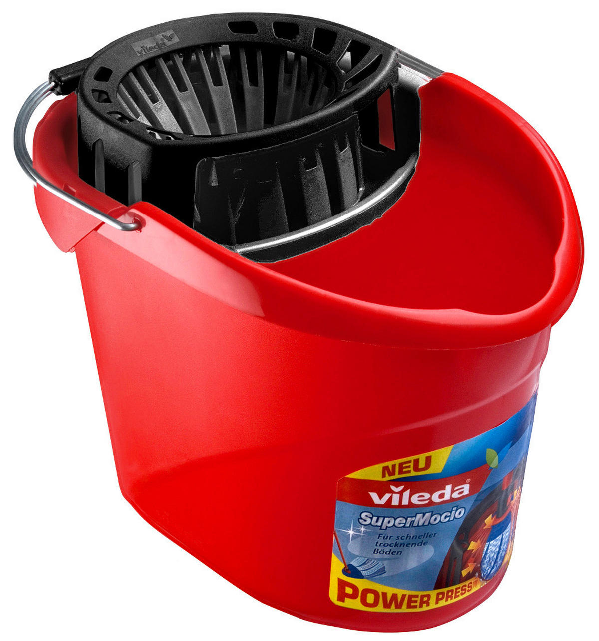 Hink+insats, Vileda Supermocio - Basics, plast (27/35/16cm) - Best Price