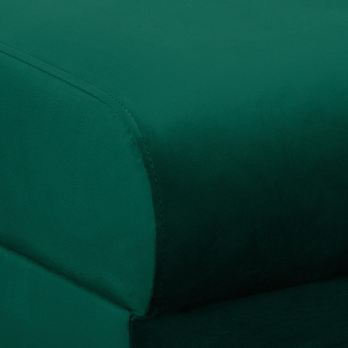 ECKSOFA in Mikrofaser Grün  150/230 cm  - Wengefarben/Grün, Design, Holz/Textil (150/230cm) - Livetastic