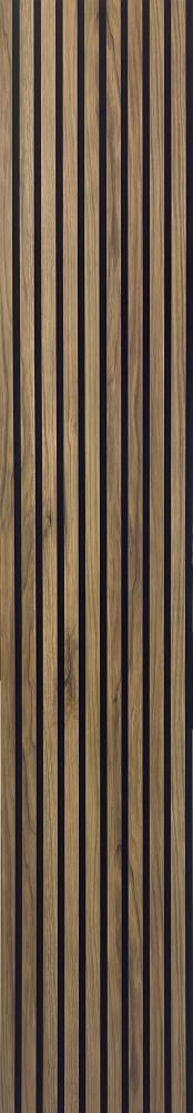 AKUSTIKPANEEL Economico Eichefarben 240/38/1,65 cm  - Eichefarben, Basics, Holzwerkstoff/Kunststoff (240/38/1,65cm)