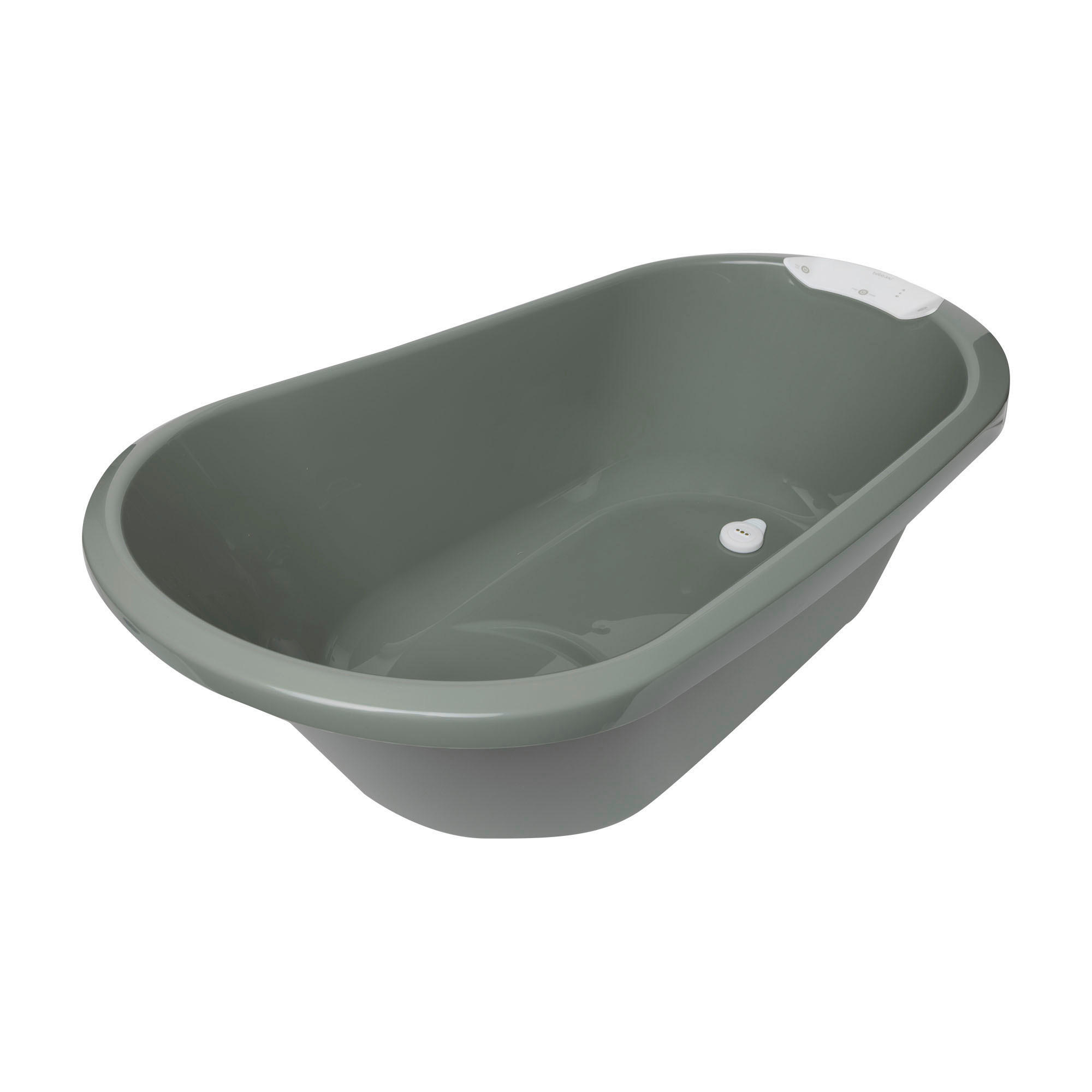 Bebe Jou Babybadewanne Breeze Green mit digitalem Badethermometer Grün 41.5x30.8x79.5 cm