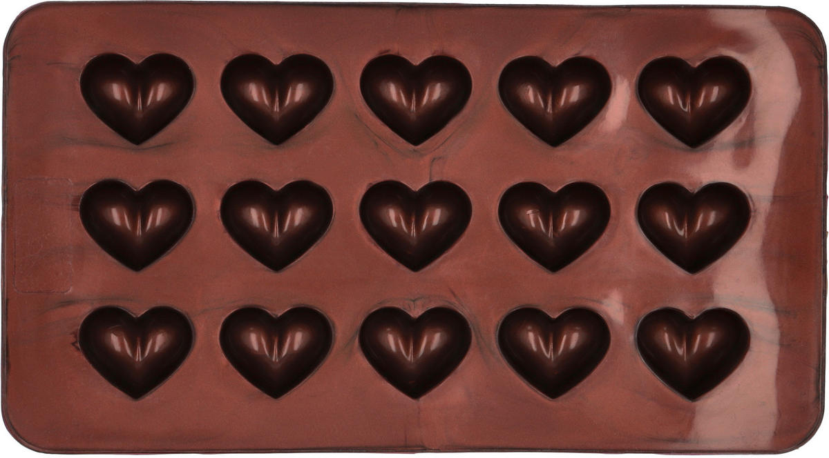 PRALINEN-BACKFORM  - Braun, KONVENTIONELL, Kunststoff (11,5/21,2/2cm) - Birkmann