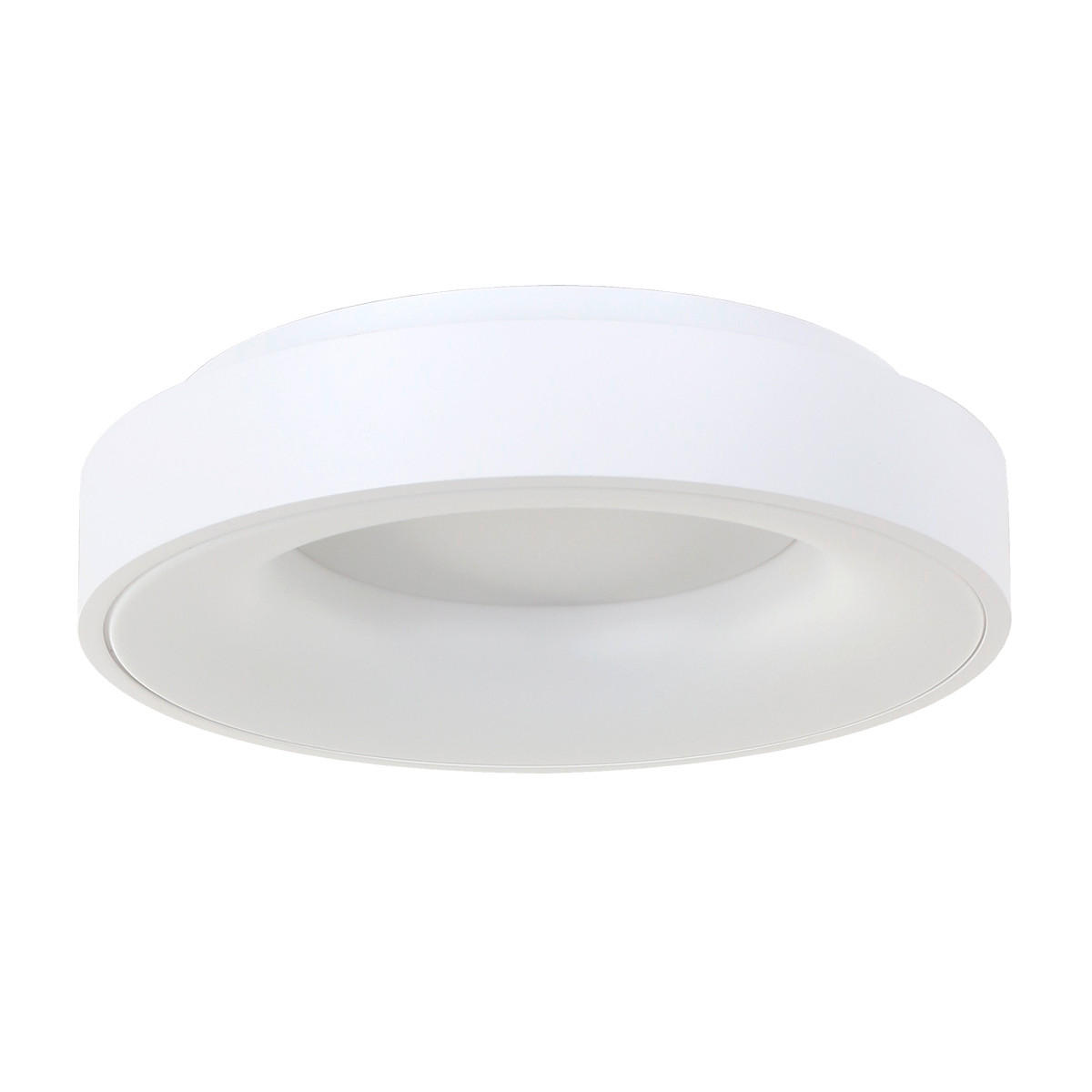 LED-DECKENLEUCHTE Ringlede 48/9 cm - Weiß, KONVENTIONELL, Kunststoff/Metall (48/9cm)