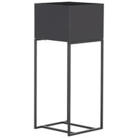 BLUMENSTÄNDER Metall  - Schwarz, Design, Metall (25/60/25cm) - Landscape