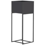 BLUMENSTÄNDER Metall  - Schwarz, Design, Metall (25/60/25cm) - Landscape