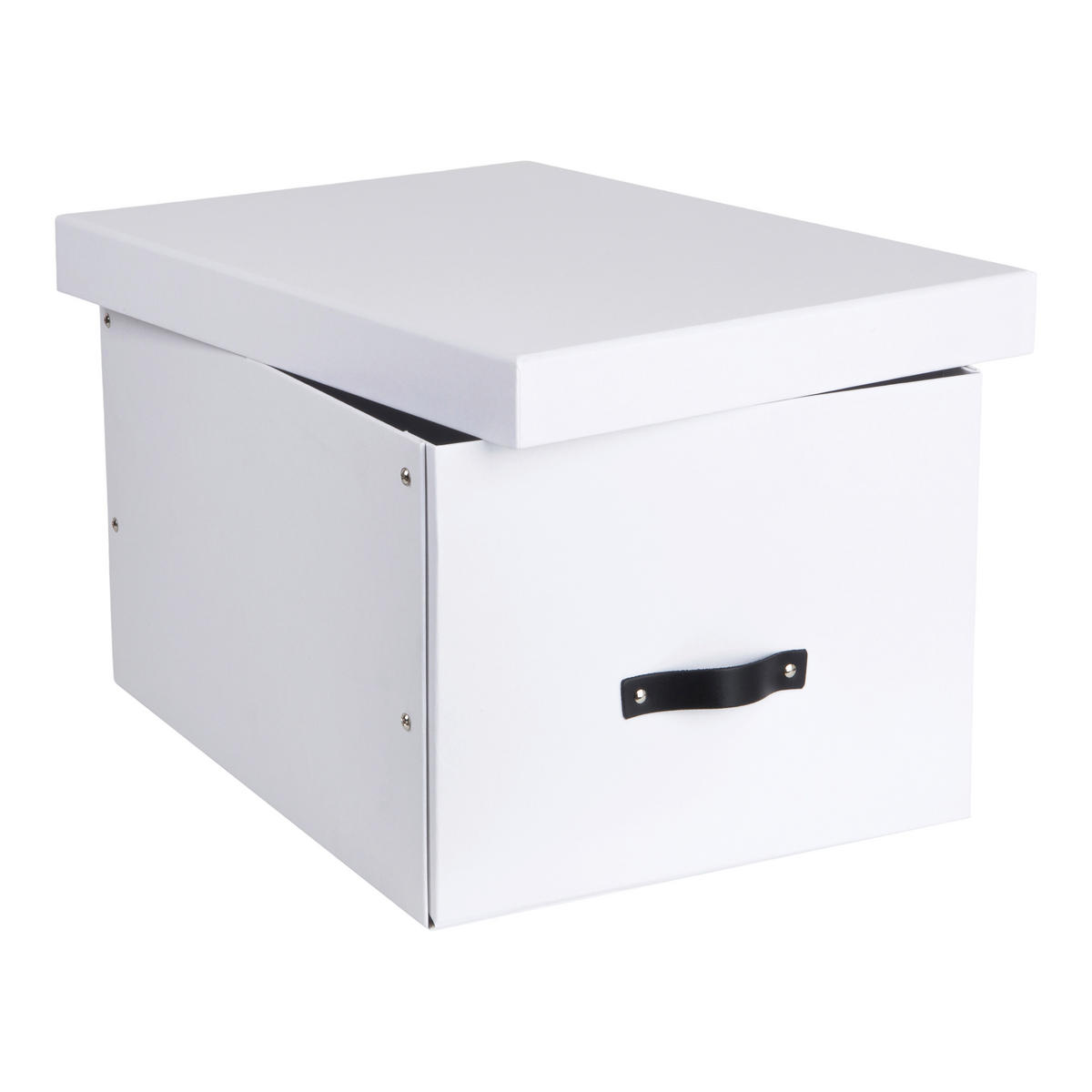 AUFBEWAHRUNGSBOX - Weiß, Basics, Karton/Papier (38/28.5/50.5cm)