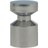 BEISTELLTISCH 30/30/47 cm Ferry Chromfarben rund  - Chromfarben, Design, Metall (30/30/47cm) - Livetastic