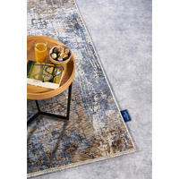 FLACHWEBETEPPICH 120/170 cm Kollektion 1871 Blau, Creme  - Blau/Creme, Design, Kunststoff (120/170cm) - Villeroy & Boch