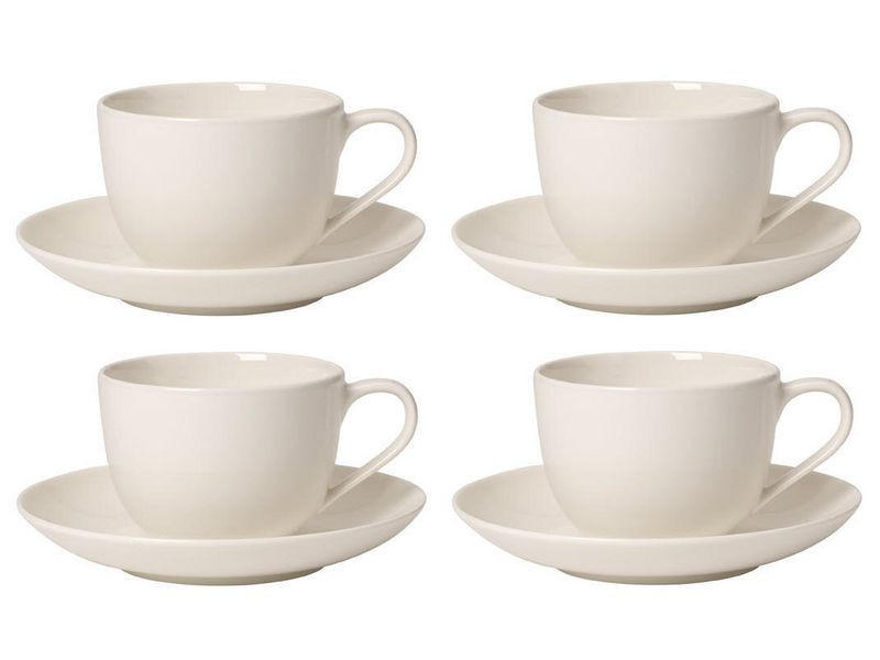 KAVNI SERVIS For Me 12-delni - bela, Design, keramika (35/20/33cm) - Villeroy & Boch