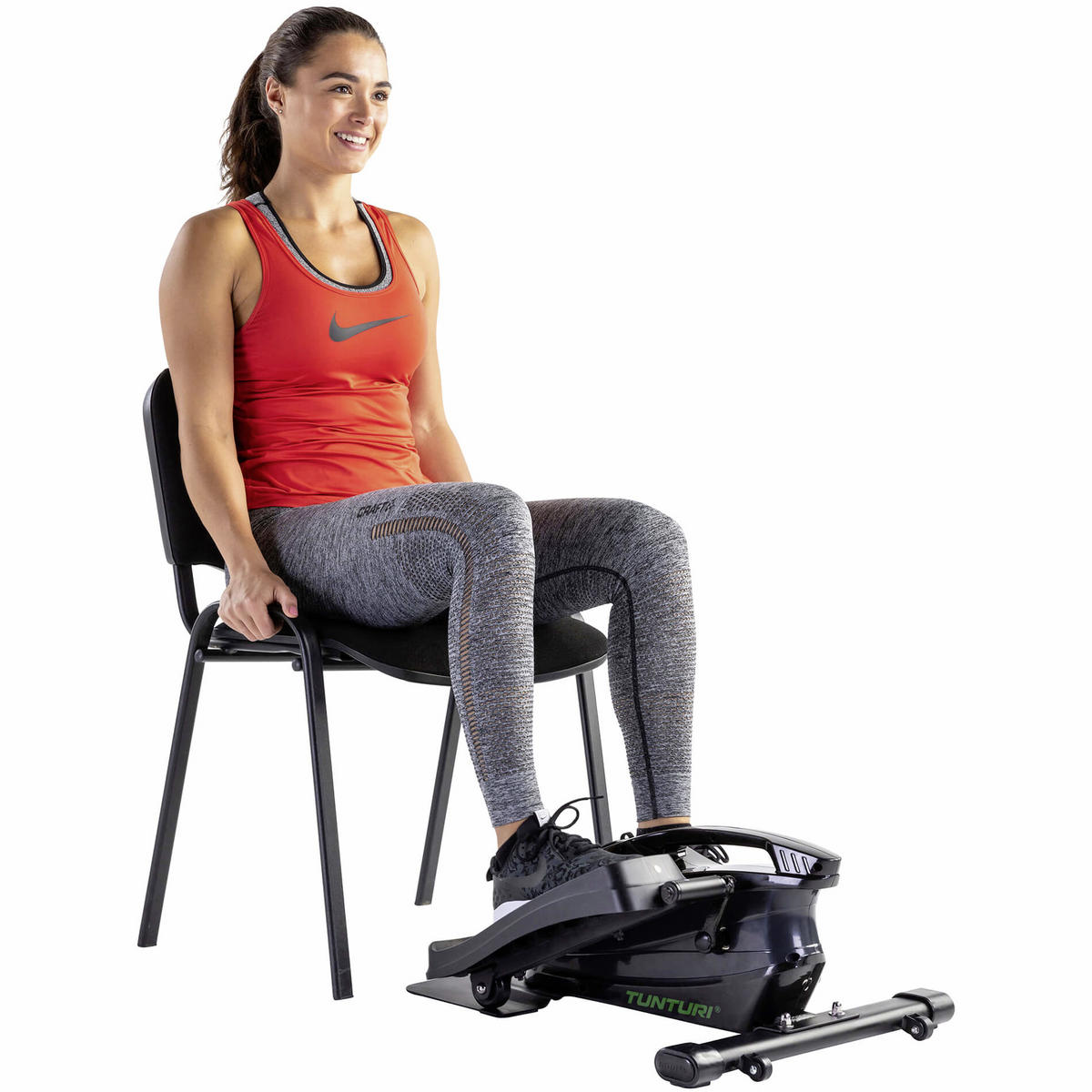 HEIMTRAINER CARDIO FIT D10 - Schwarz/Grau, Basics, Kunststoff/Metall (62/48/26cm) - Tunturi