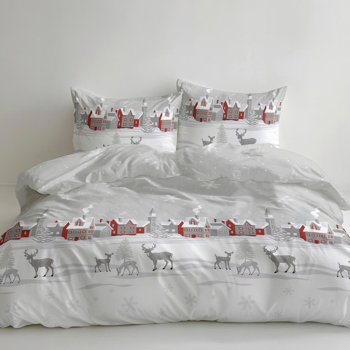 BETTWÄSCHE Flanell 200/200 cm  - Silberfarben, Basics, Textil (200/200cm) - Florella