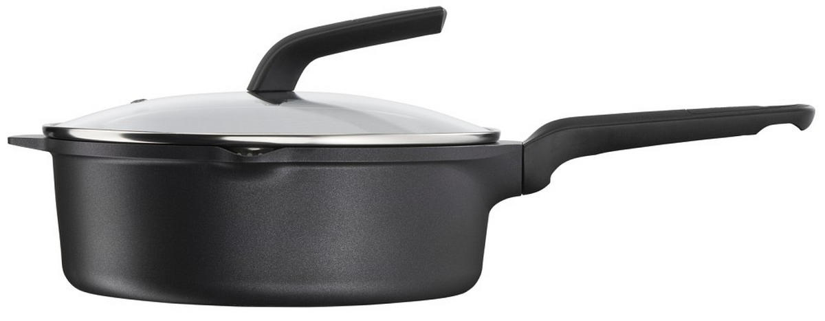 PFANNE ROBUSTO  - Schwarz, Basics, Metall (49,1/29,2/17,8cm) - Tefal