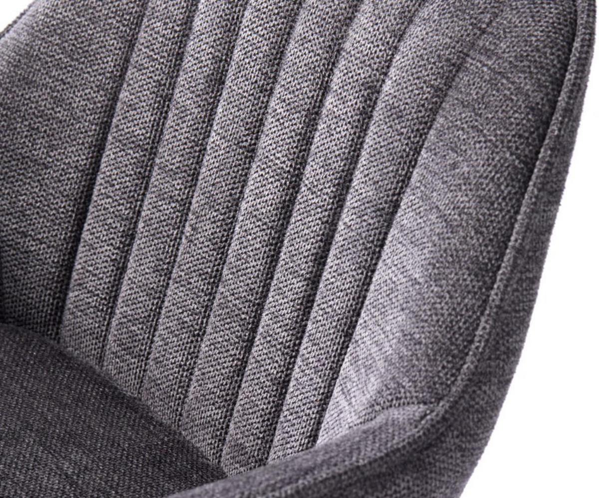 BARPALL i svart, mörkgrå  - mörkgrå/svart, Design, metall/textil (50,5/88-103/52cm) - Linea Natura