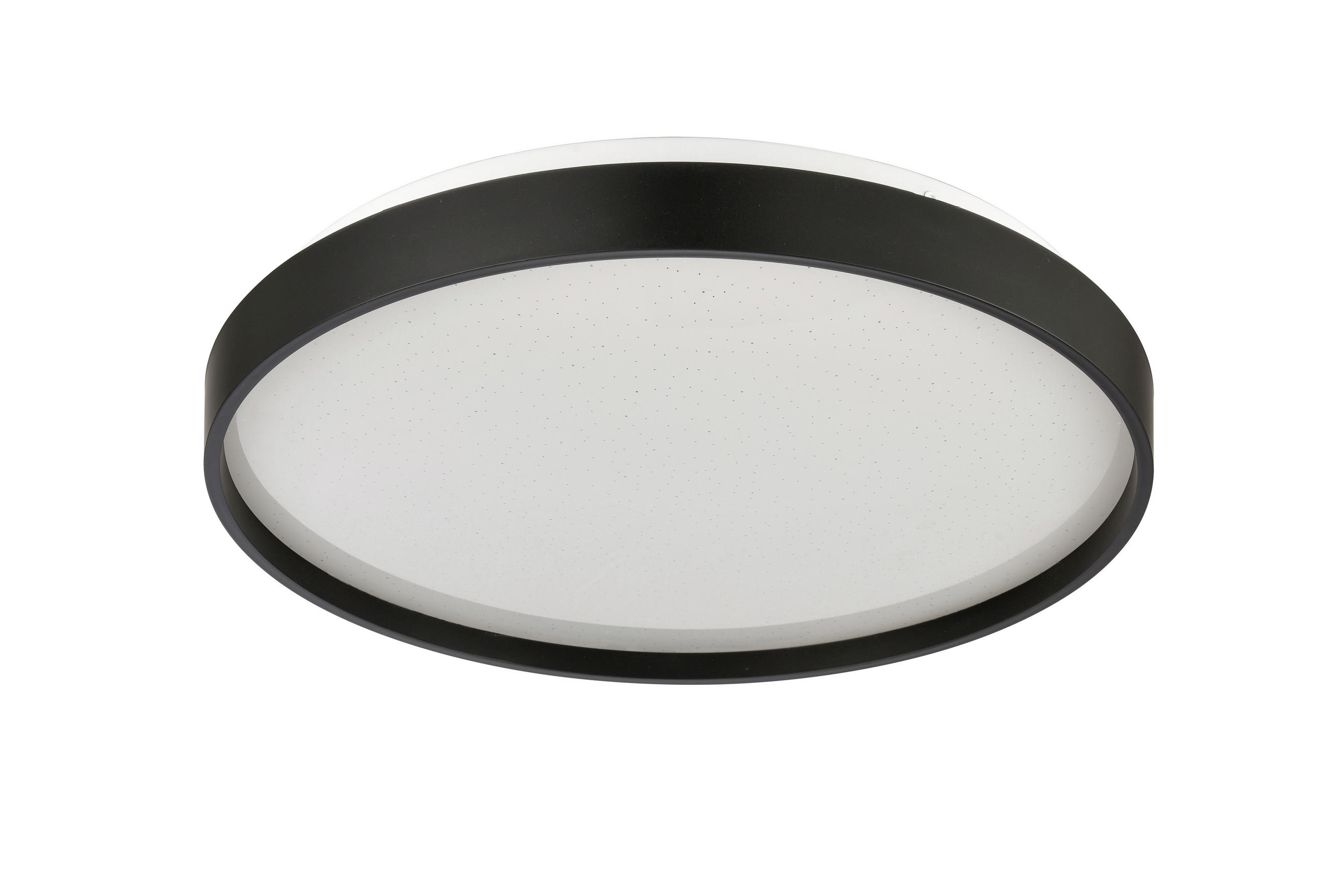 LED-DECKENLEUCHTE 39 cm  - Schwarz, Basics, Kunststoff/Metall (39cm) - Novel