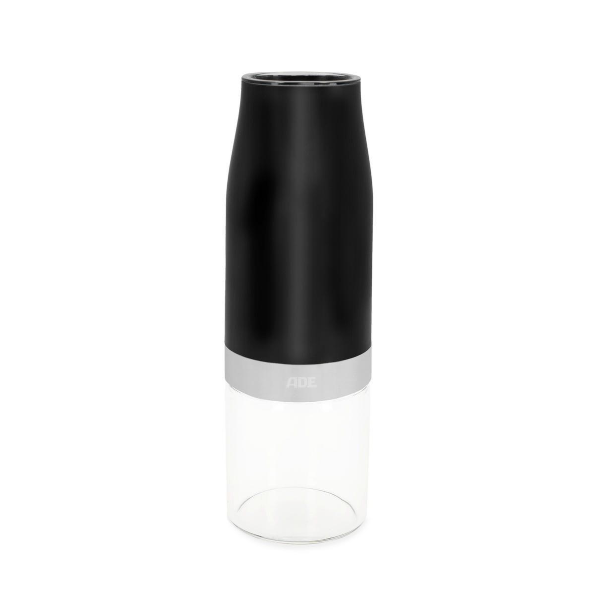 ELEKTR. SALZ-/PFEFFERMÜHLE  - Schwarz, Basics, Glas/Keramik (6/6/18,3cm) - ADE