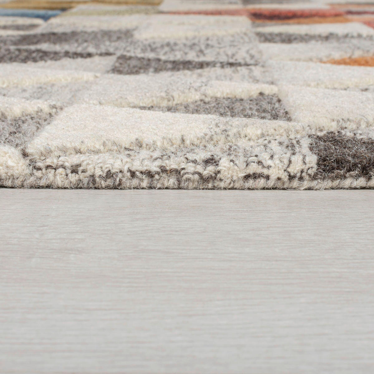 WOLLTEPPICH 230/160 cm Multicolor, Naturfarben  - Multicolor/Naturfarben, Basics, Textil (230/160cm) - Xora