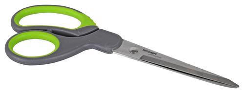 NOŽNICE - sivá/zelená, Basics, kov/plast (22cm) - Homeware Profession.